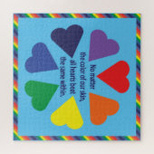 レインボーハート ジグソーパズル (横)