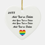 レインボーハート セラミックオーナメント (裏面)