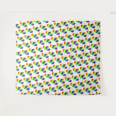 レインボーハート タペストリー (正面(横))