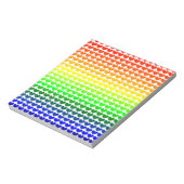 レインボーハート ノートパッド (回転)