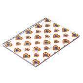 レインボーハート ノートブック (左側)