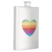レインボーハート フラスク (右)