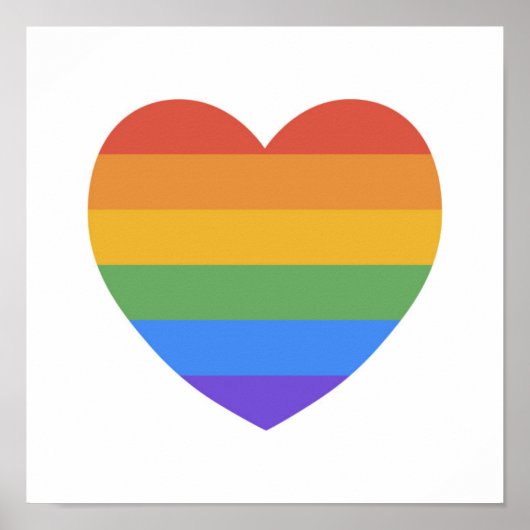 レインボーハート ポスター (正面)