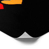 レインボーハート ポスター (角)