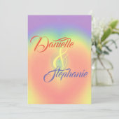 レインボーハート 招待状 (スタンド正面)