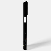 レインボーハート(星を黒に設定) Case-Mate iPhoneケース (裏面 / 右)