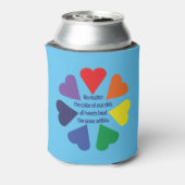 レインボーハート 缶クーラー (缶裏面)