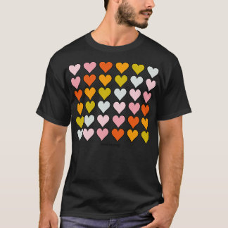 レインボーハート Tシャツ