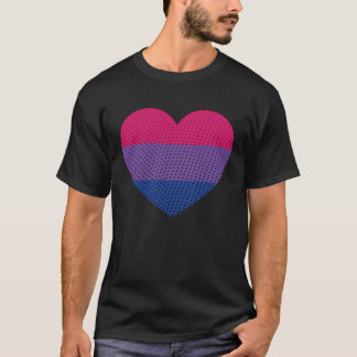 レインボーハートLGBTQ平等ゲイの権利 Tシャツ