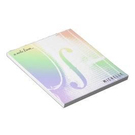 レインボーバイオリン ノートパッド