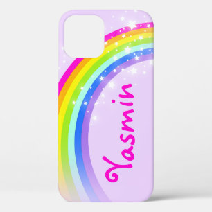 レインボーバイオレットガールズipod case 6字に選ばれる iPhone 12 proケース