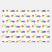 レインボーバイク ラッピングペーパーシート (正面)