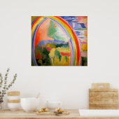 レインボーバイロバート・ドローネー ポスター (キッチン)