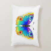 レインボーバタフライピーコックアイ アクセントクッション (裏面(縦))