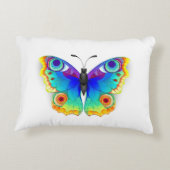 レインボーバタフライピーコックアイ アクセントクッション (裏面)
