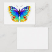 レインボーバタフライピーコックアイ アドバイスカード (正面/裏面)