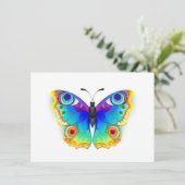 レインボーバタフライピーコックアイ エンクロージャーカード (スタンド正面)