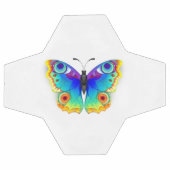 レインボーバタフライピーコックアイ サッカーボール (フラット)