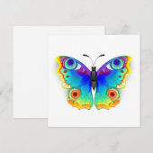 レインボーバタフライピーコックアイ セーブザデート (正面/裏面)