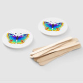 レインボーバタフライピーコックアイ ハンドファン (組立なし)