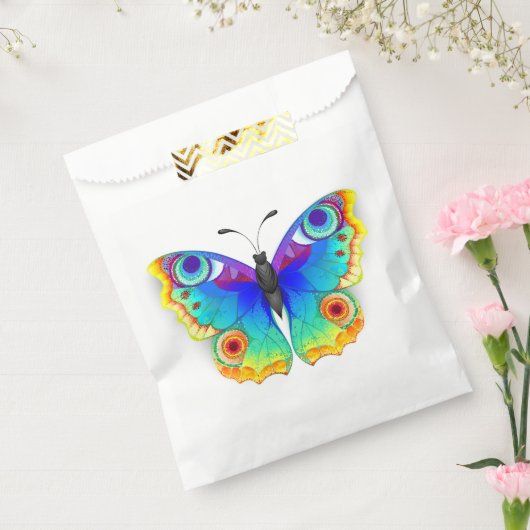 レインボーバタフライピーコックアイ フェイバーバッグ (封をした状態)