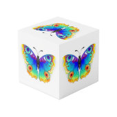 レインボーバタフライピーコックアイ フォトキューブ (裏面アングル)