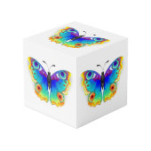 レインボーバタフライピーコックアイ フォトキューブ (正面アングル)