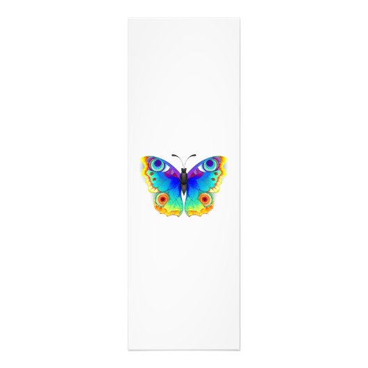 レインボーバタフライピーコックアイ フォトプリント            (正面)