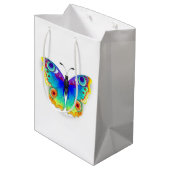 レインボーバタフライピーコックアイ ミディアムペーパーバッグ (裏面アングル)