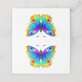 レインボーバタフライピーコックアイ ロイヤリティカード (外部開封)
