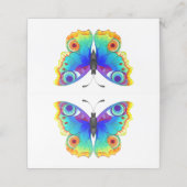 レインボーバタフライピーコックアイ 予約カード (外部開封)