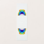 レインボーバタフライピーコックアイ 名刺 (外部フラット)