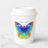 レインボーバタフライピーコックアイ 紙コップ (裏面)