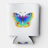 レインボーバタフライピーコックアイ 缶クーラー (正面)