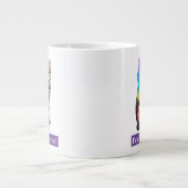 レインボーバタフライプリンセスキッテン ジャンボコーヒーマグカップ (正面)