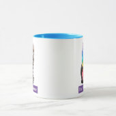 レインボーバタフライプリンセスキッテン マグカップ (中央)