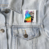 レインボーバタフライプリンセスキッテン 缶バッジ (インサイチュ)