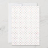 レインボーバタフライベビーシャワー招待状 招待状 (裏面)