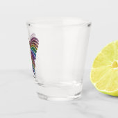 レインボーバタフライ – ショットグラス (右)