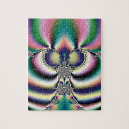 レインボーバタフライ ジグソーパズル (縦)