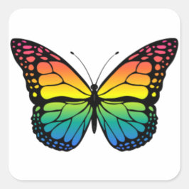 レインボーバタフライ スクエアシール