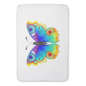 レインボーバタフライ バスマット (正面縦)