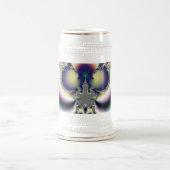 レインボーバタフライ ビールジョッキ (中央)