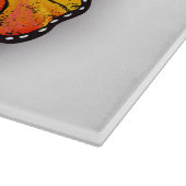 レインボーバタフライ（昆虫）オオカバマダラ、モナーク カッティングボード (角)