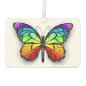 レインボーバタフライ（昆虫）オオカバマダラ、モナーク カーエアーフレッシュナー (裏面)