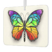 レインボーバタフライ（昆虫）オオカバマダラ、モナーク カーエアーフレッシュナー (左)