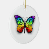 レインボーバタフライ(昆虫)オオカバマダラ、モナーク セラミックオーナメント (右)