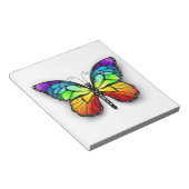 レインボーバタフライ（昆虫）オオカバマダラ、モナーク ノートパッド (アングル)