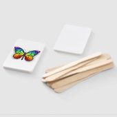 レインボーバタフライ（昆虫）オオカバマダラ、モナーク ハンドファン (組立なし)