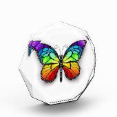 レインボーバタフライ（昆虫）オオカバマダラ、モナーク フォトブロック (左)